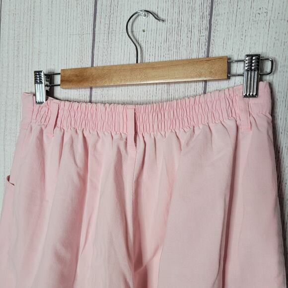 Vintage Jolie Femme Pink Ultra High Rise Light Baggy Pants Size 14 - Picture 6 of 8